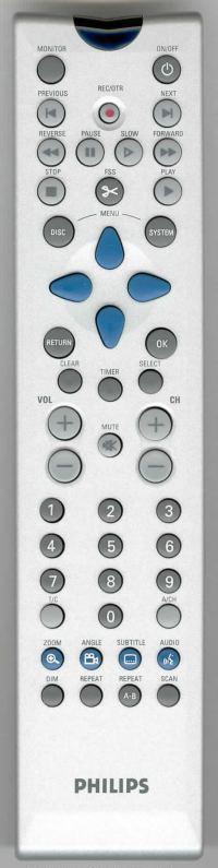PHILIPS DVDR985 DVD RECORDER REMOTE CONTROL